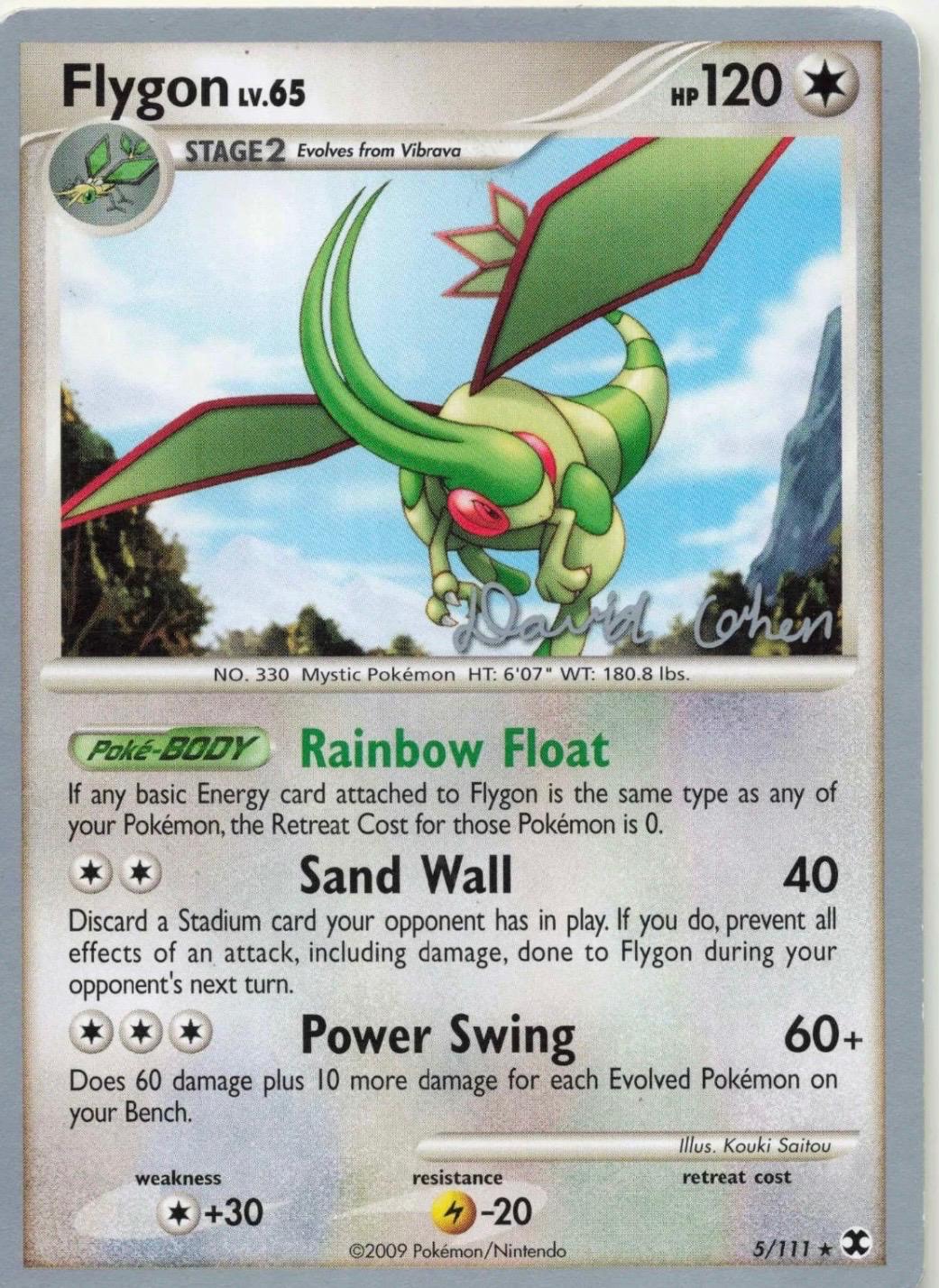Rising Rivals Flygon [World-Championships-2009] Pokémon card